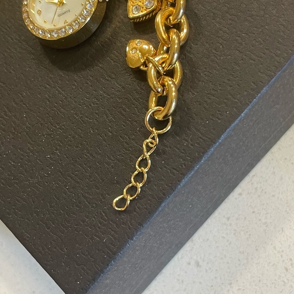 NWOT Vintage watch charm bracelet - Picture 6 of 7